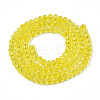 Electroplate Glass Beads Strands EGLA-A044-T6mm-A29-2