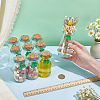 16Pcs Glass Bottle AJEW-UN00054-4