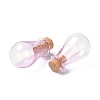 Glass Cork Bottles Ornament AJEW-O032-02D-2