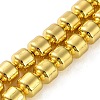 Electroplated Synthetic Non-magnetic Hematite Beads Strands G-C248-C01-4mm-01-2