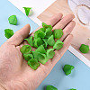 Transparent Acrylic Bead Caps X-PL551-C07-7