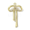 Brass Micro Pave Cubic Zirconia Pendant
s ZIRC-R020-01G-1