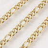 Ion Plating(IP) Handmade 304 Stainless Steel Figaro Chains STAS-P200-14G-1