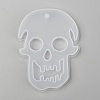 Halloween DIY Skull Pendant Silicone Statue Molds DIY-P006-41-3