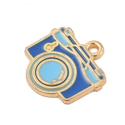 Camping Equipment Series Alloy Enamel Pendants FIND-Z064-04G-1