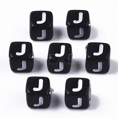 Opaque Acrylic Beads SACR-N002-01J-1