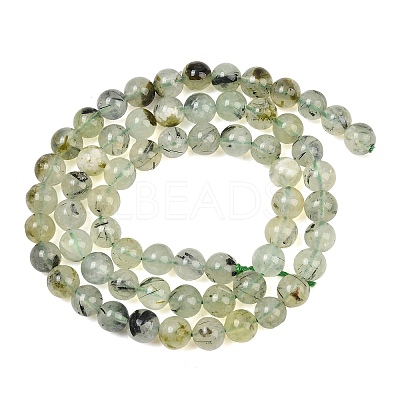 Natural Prehnite Beads Strands GG-CBA7D2C-A01-6mm-1