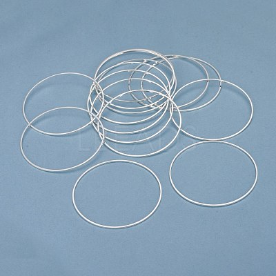 Brass Linking Rings KK-Y003-03N-S-1