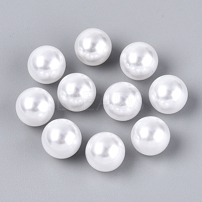 Imitation Pearl Acrylic Beads OACR-S011-11mm-Z9-1