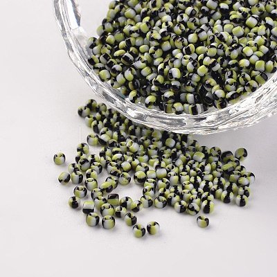 12/0 Opaque Colours Seep Glass Beads SEED-M008-C39-1