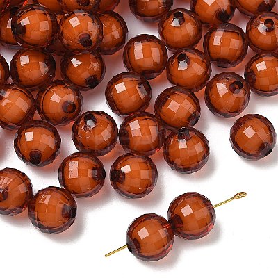 Transparent Acrylic Beads TACR-S086-12mm-17-1