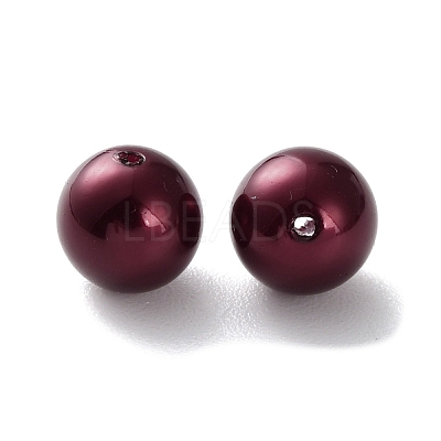 Plastic Imitation Pearl Beads X-FIND-M059-01C-02-1