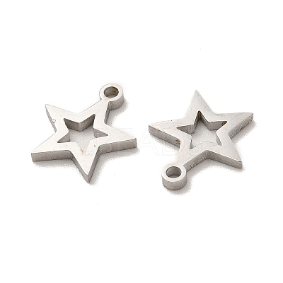 Non-Tarnish 304 Stainless Steel Charms STAS-M089-57P-1