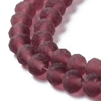 Transparent Glass Beads Strands EGLA-A034-T10mm-MD13-1