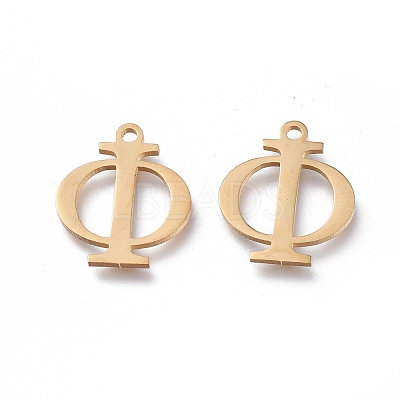 304 Stainless Steel Charms STAS-K215-09G-1