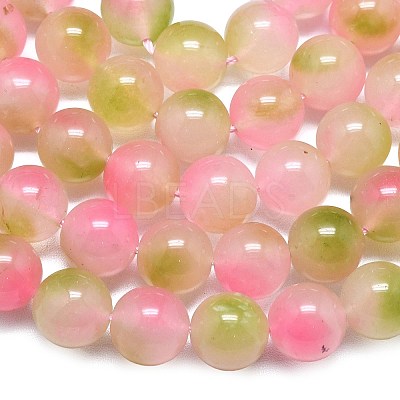 Natural Malaysia Jade Beads Strands G-L645-C01-10mm-26-1
