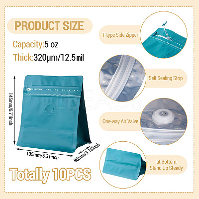 PE Plastic Storage Resealable Bags with Valve LS-AJEW-TAC0045-019C-1
