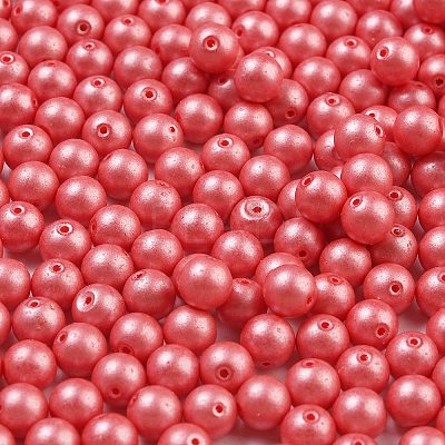 Baking Paint 3/0 Glass Seed Beads SEED-A034-02K-1