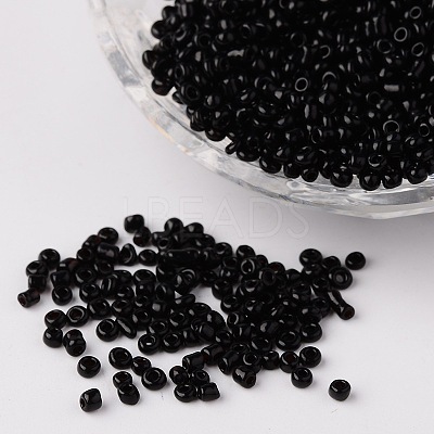 12/0 Opaque Colours Round Glass Seed Beads X-SEED-A010-2mm-49-1