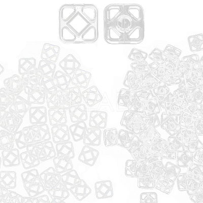 100pairs Plastic Snap Buttons BUTT-CY0001-03-1