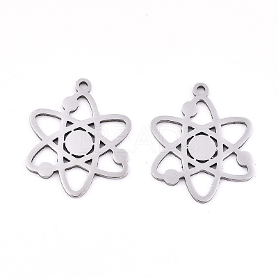 Non-Tarnish 201 Stainless Steel Pendants STAS-S081-064-1