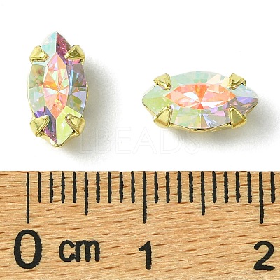 Preciosa&reg MAXIMA Crystal Sew-On Cups LS-Y-PRC-SE10-00030-200-G-1