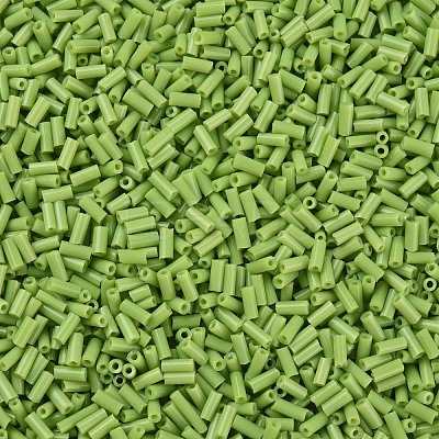 Opaque Colours Glass Bugle Beads SEED-N005-001-B03-1