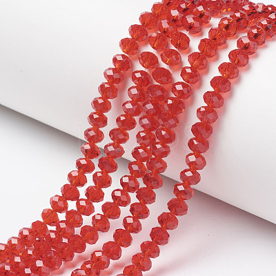 Glass Beads Strands EGLA-A044-T4mm-D-M-1