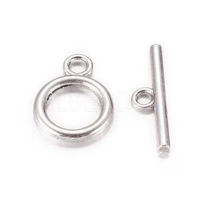 Tibetan Style Alloy Toggle Clasps LF0273Y-1