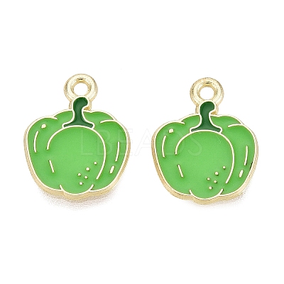 Alloy Enamel Pendants ENAM-Q003-02B-G-1