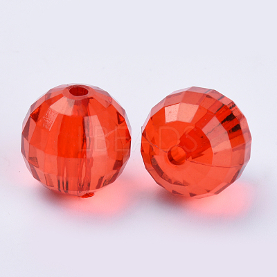 Transparent Acrylic Beads TACR-Q254-22mm-V12-1