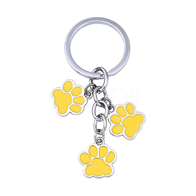 Alloy Enamel Keychains KEYC-YW00198-12-1