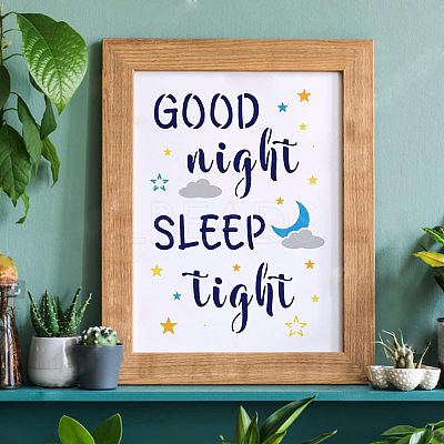 PET Plastic Drawing Painting Stencils Templates Sets DIY-WH0172-450-1