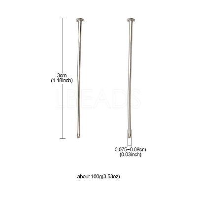 Iron Flat Head Pins IFIN-YW0001-42A-1