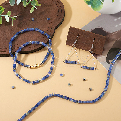 1 Strand Natural Sodalite Beads Strands G-TA0002-93-1