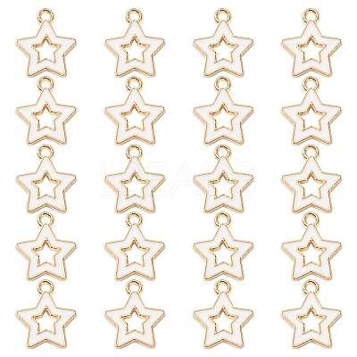 Alloy Enamel Pendants ENAM-YW0003-01A-1