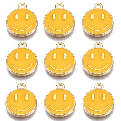 Alloy Enamel Charms ENAM-YW0001-97-C-1