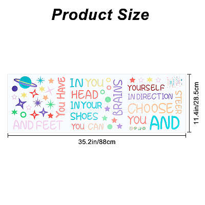 PVC Wall Decorate Stickers DIY-WH0030-84-1
