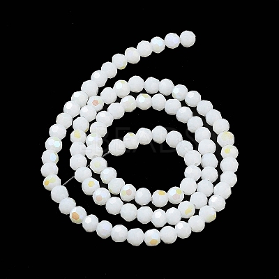 Opaque Glass Beads Strands EGLA-A035-P4mm-L01-1