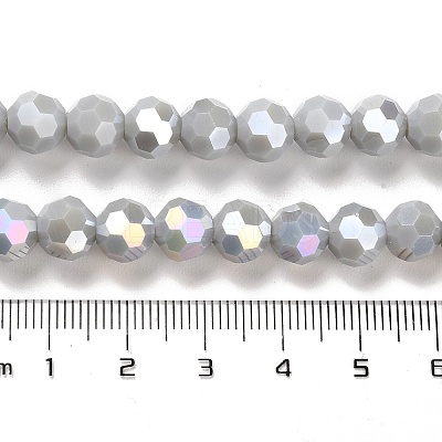 Opaque Glass Beads Stands EGLA-A035-P8mm-B22-1