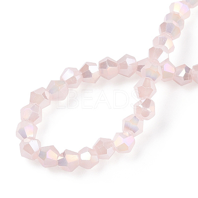 Imitation Jade Electroplate Glass Beads Strands LS-EGLA-A039-J2mm-B07-1