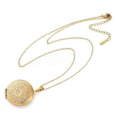 201 Stainless Steel Cable Chain Necklaces NJEW-M050-04A-G-1-1