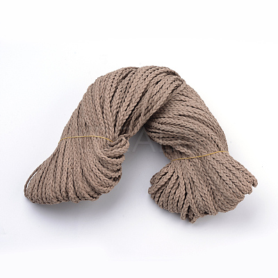 Braided Faux Suede Cord LW-Q008-2.7mm-1109-1