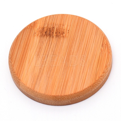 Bamboo Round Plant Saucer AJEW-WH0188-45A-1