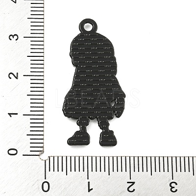 Halloween Alloy Enamel Pendants ENAM-M220-02F-B-1
