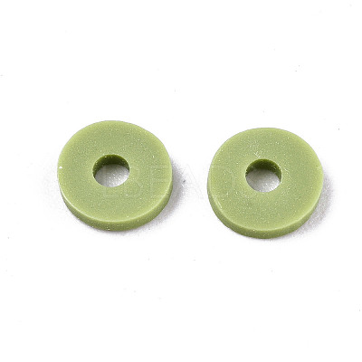 Handmade Polymer Clay Beads LS-CLAY-Q251-4.0mm-49-1