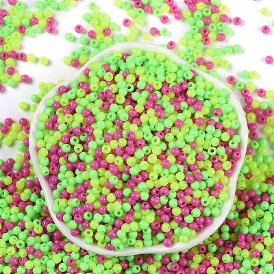 Opaque Acrylic Beads X1-OACR-H118-07A-01-1