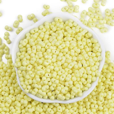 Baking Paint Glass Seed Beads X1-SEED-K010-A09-1