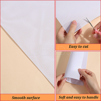 Plastic Mesh Canvas Sheets AJEW-CP0008-79B-1