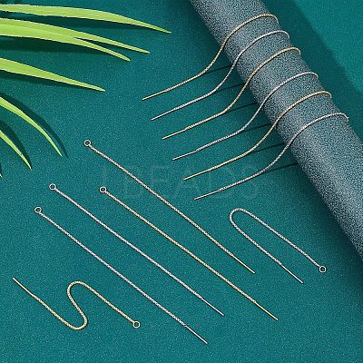20Pcs 2 Colors 304 Stainless Steel Stud Earrings Findings STAS-UN0036-78-1
